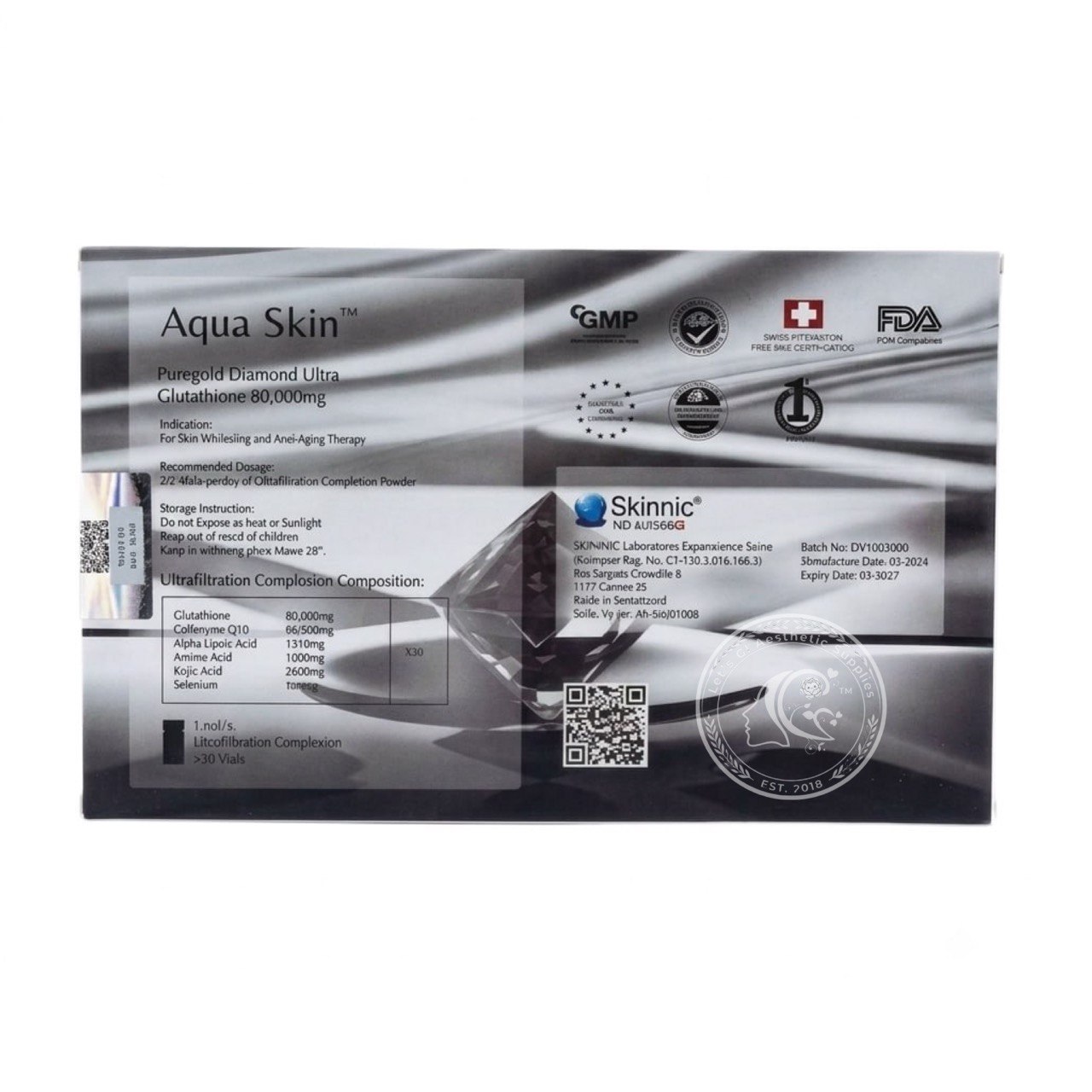 Aqua Skin Puregold Diamond Ultra (New packaging) - Image 2
