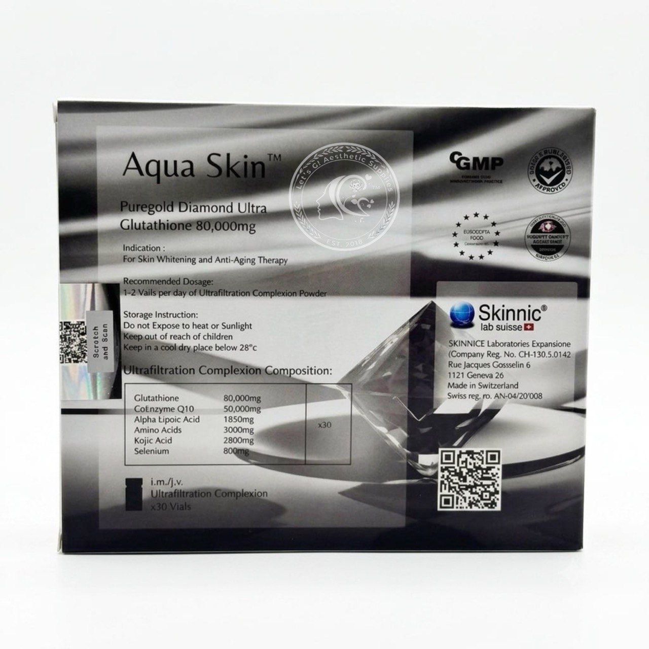 Aqua Skin Puregold Diamond Ultra (New packaging) - Image 3